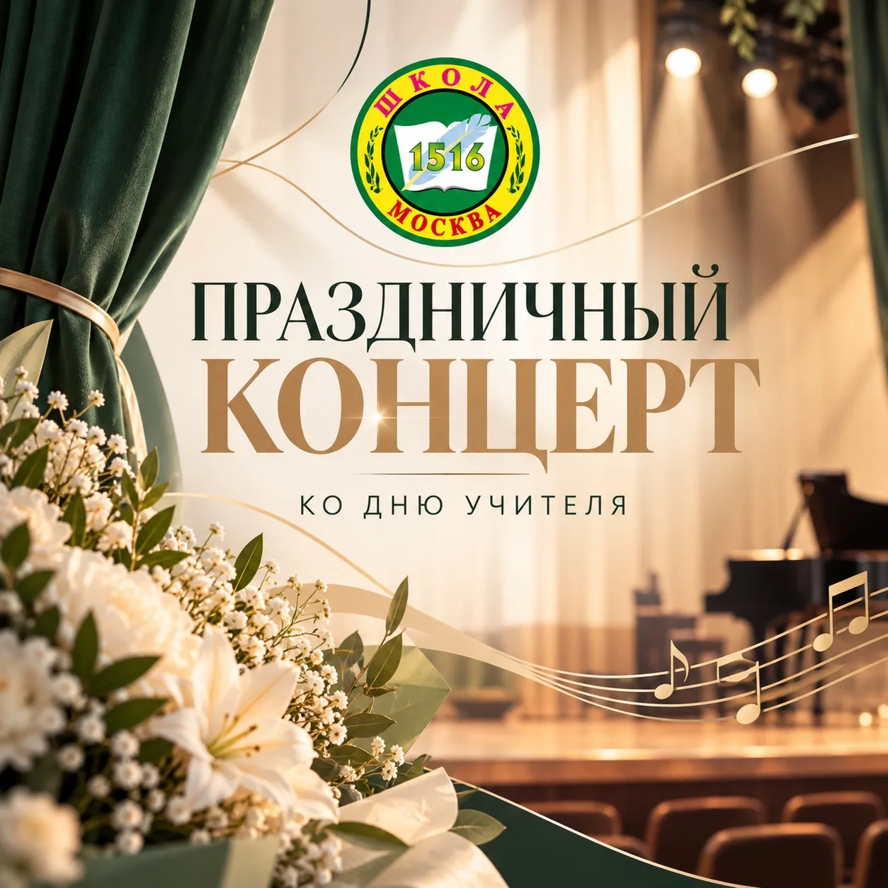 🎭 ПРАЗДНИЧНЫЙ КОНЦЕРТ КО ДНЮ УЧИТЕЛЯ