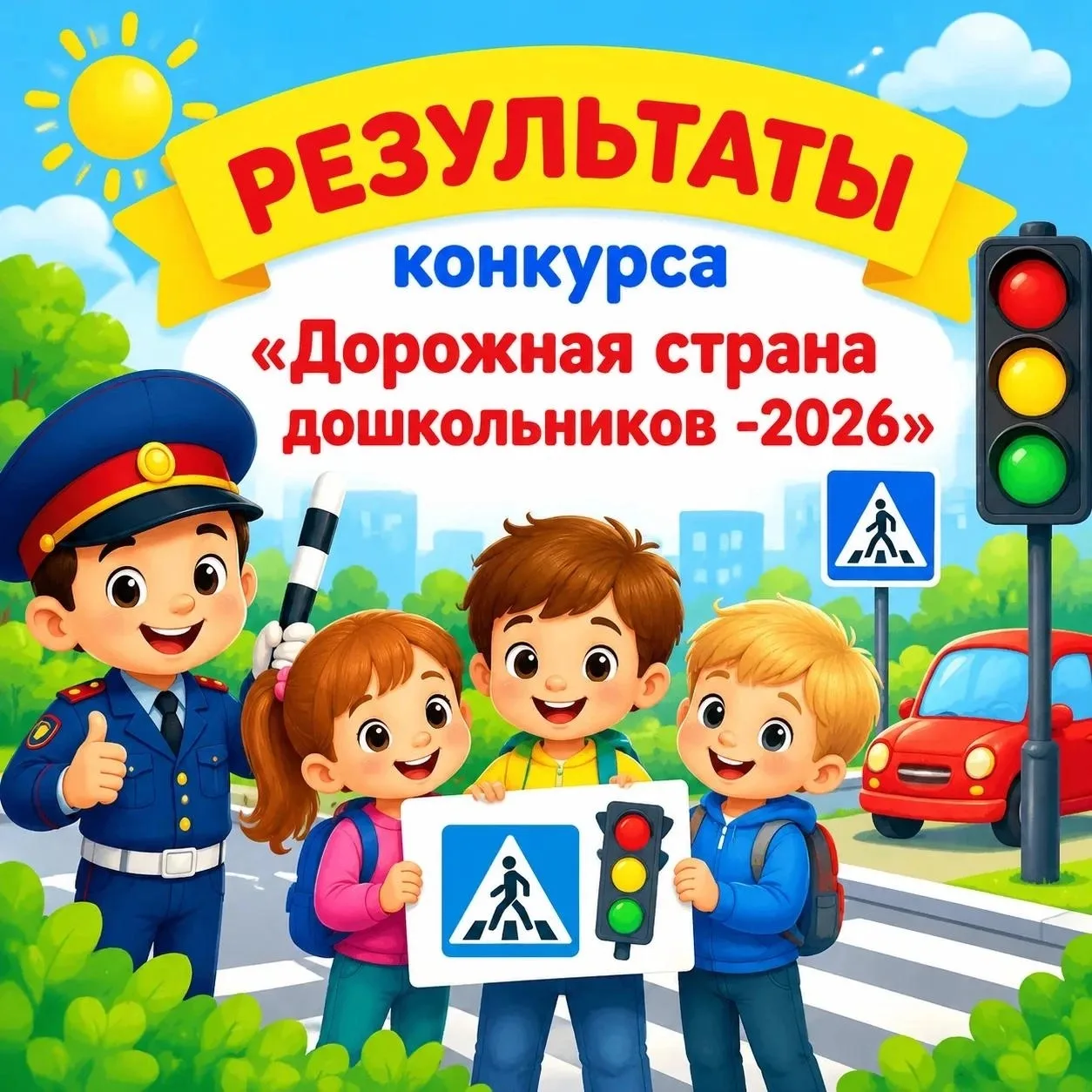 🚦 Дорожная страна дошкольников – 2026 🚦
