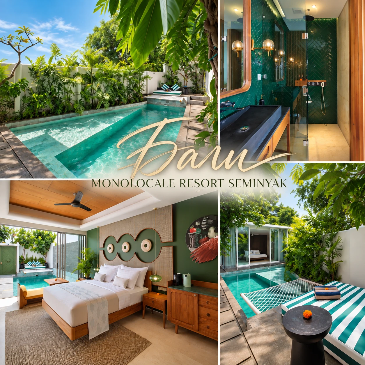 🌴 Бали для двоих — Monolocale Resort Seminyak 5⭐️