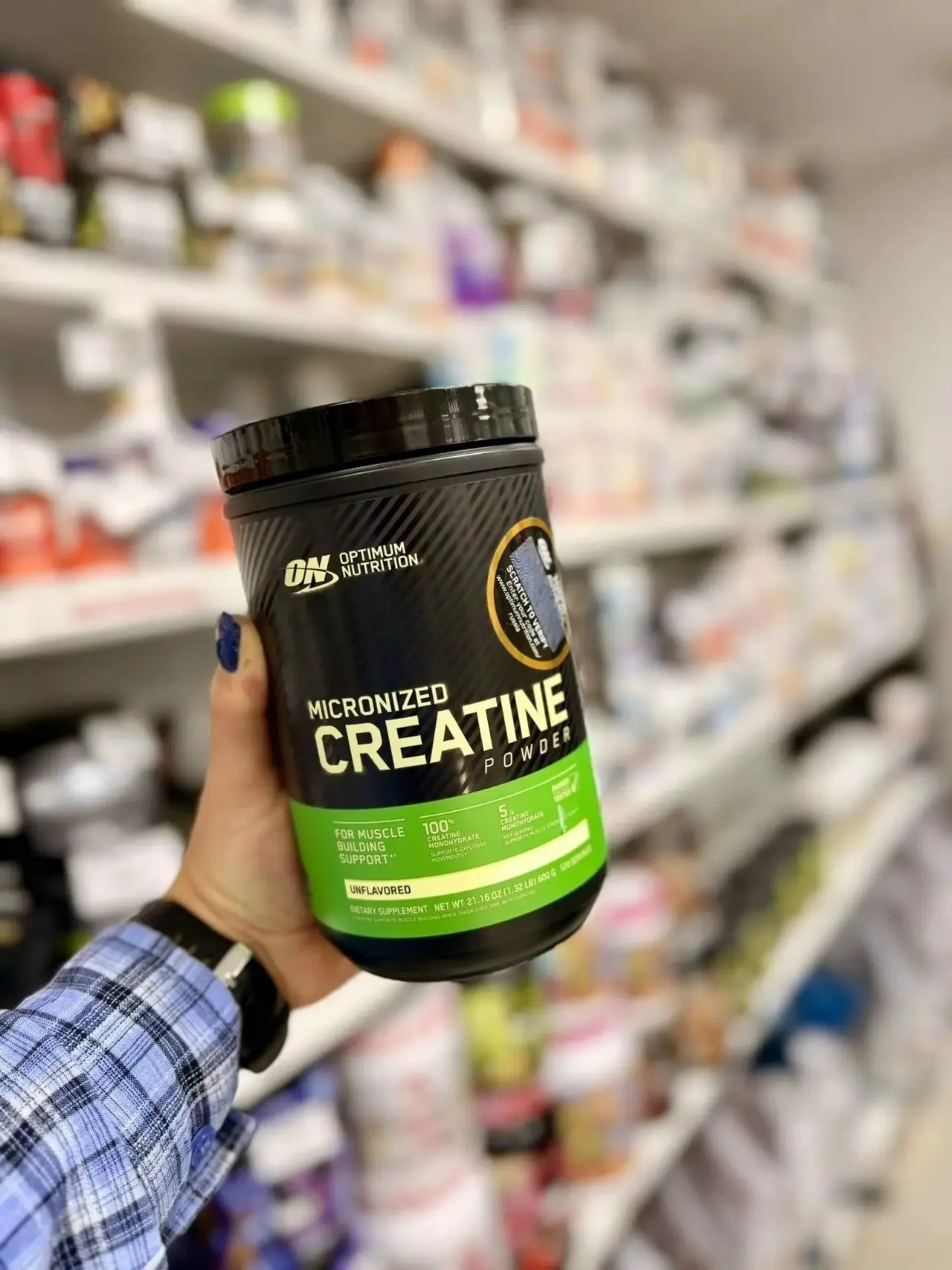 ✏️ Протеин66ку спортивное питание: 💪Принимая Micronized Creatine Powder от компании Op...