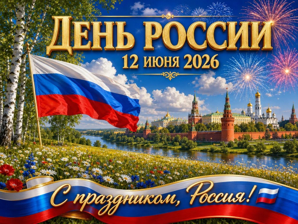 Поздравляем с Днём России!