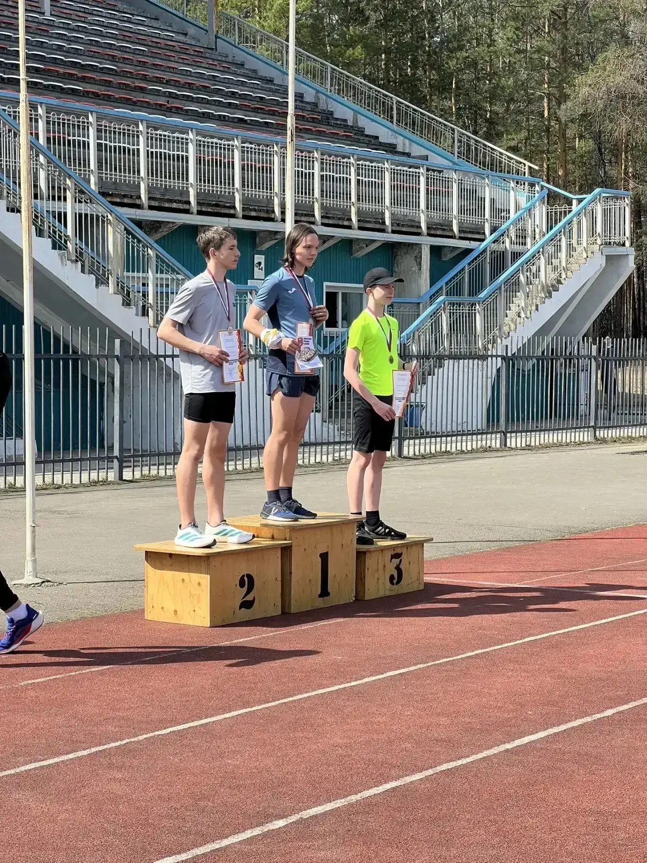 🏃‍♂️2 и 3 мая на прошли соревнования по легкой атлетике среди юношей и девушек 2009 г. рождения и мл