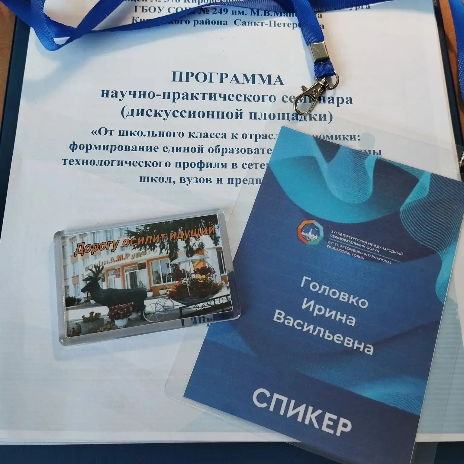 🎙️ Сегодня состоялось значимое событие: Ирина Васильевна Головко выступила в качестве спикера на пло