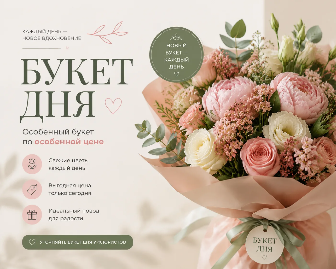 🌿 Иногда хочется порадовать без повода, но глаза разбегаются от выбора. Знакомо?