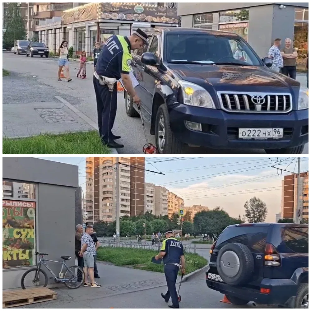 В Екатеринбурге сбили 16-летнего велосипедиста