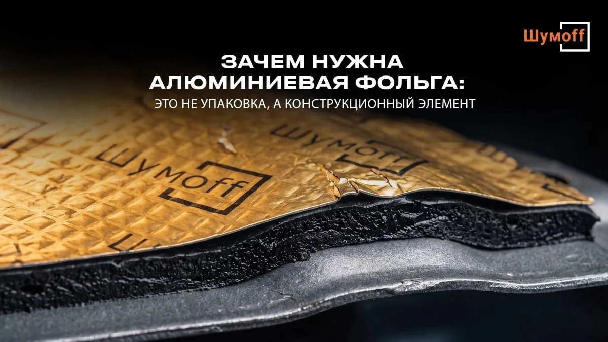 Зачем нужна алюминиевая фольга: это не упаковка, а конструкционный элемент