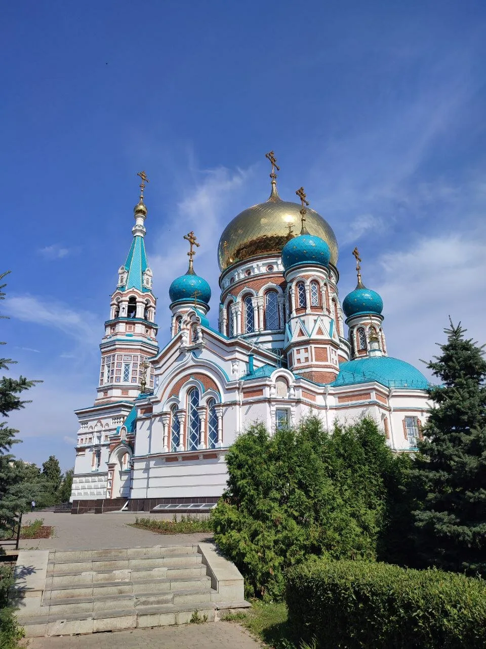 Успенский кафедральный Собор в г.Омске.