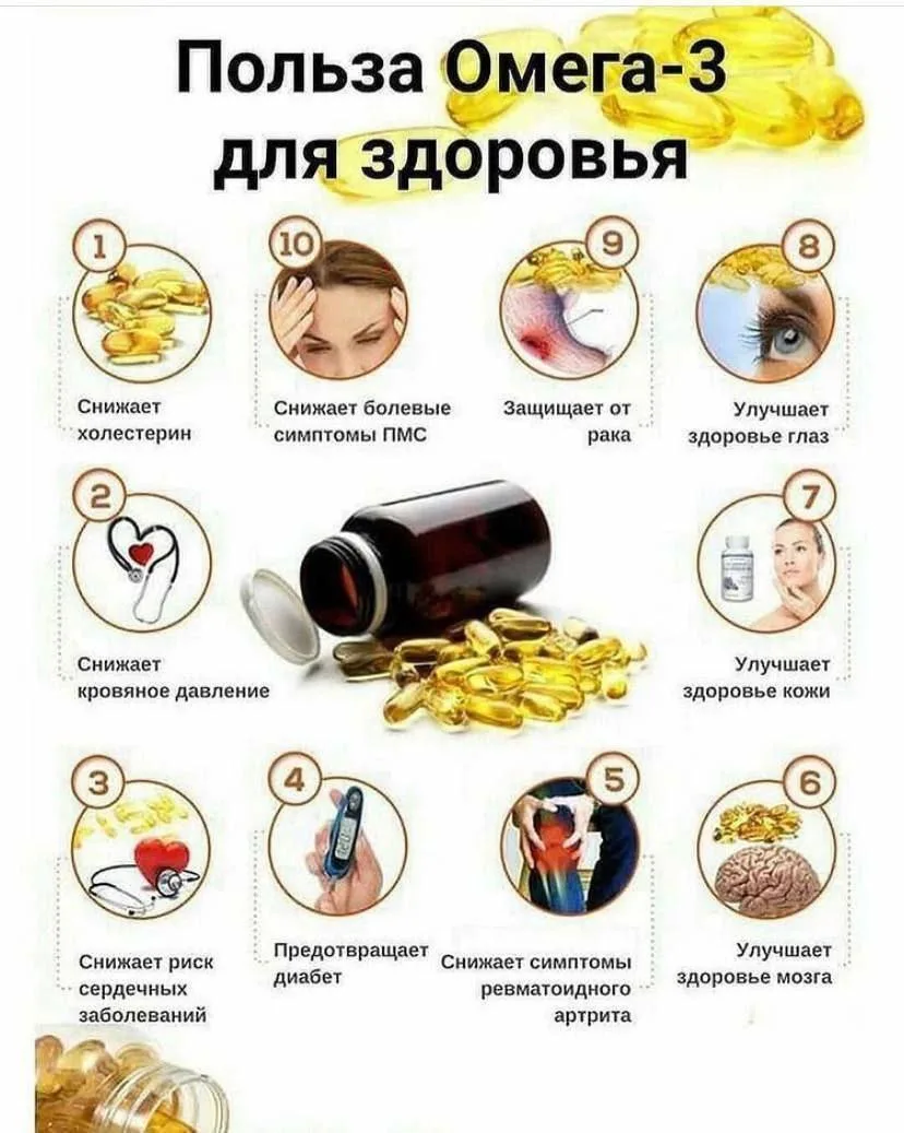 Польза Омега-3 для здоровья 🐠  Омега-3 жирные кислоты — важные элементы здорового питания, обеспечив