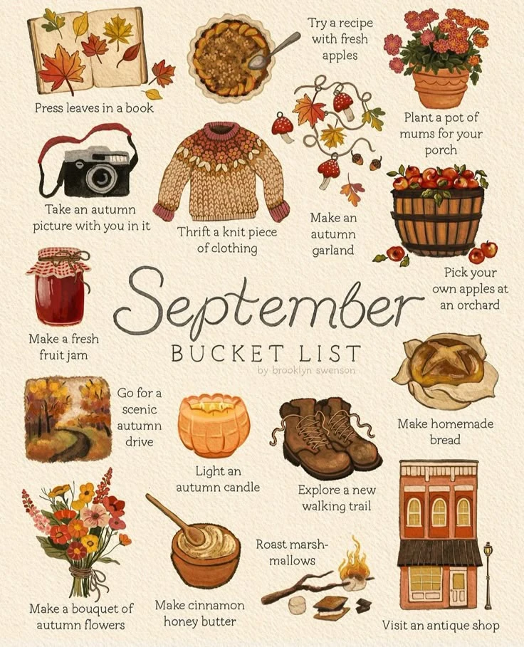 Кажется, сегодня у многих официально начались или усилились September scaries 😁