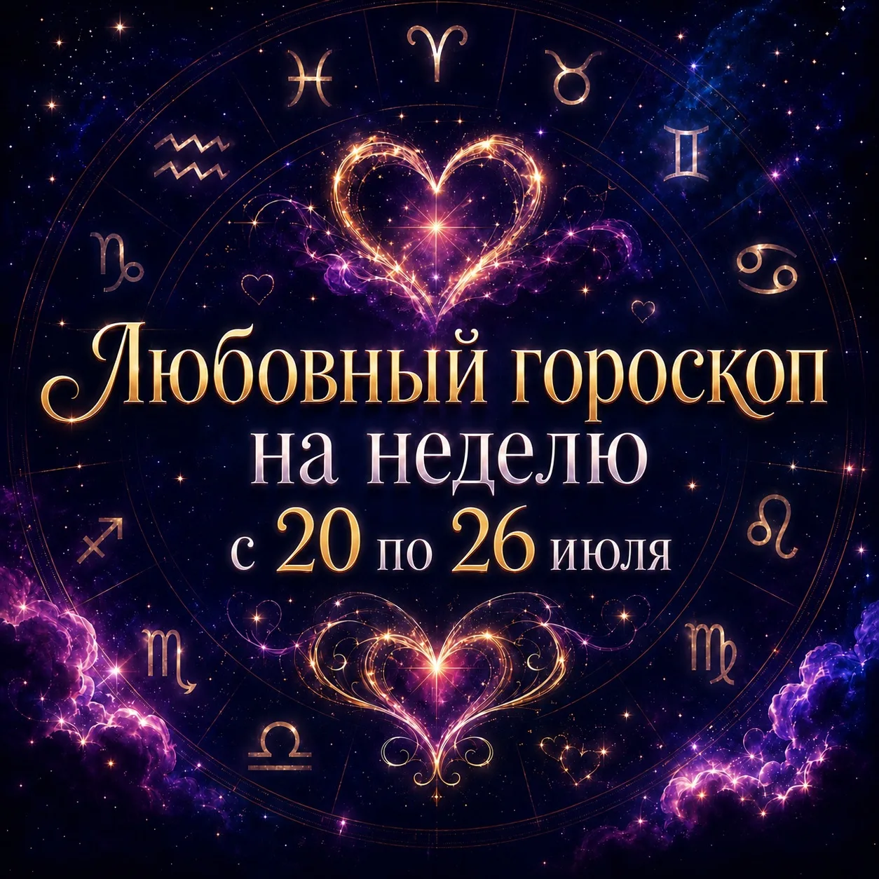 💞 Любовный гороскоп на неделю с 20 по 26 июля

♈️ Овен
🔥 Совместная задача покажет, умеете ли вы с