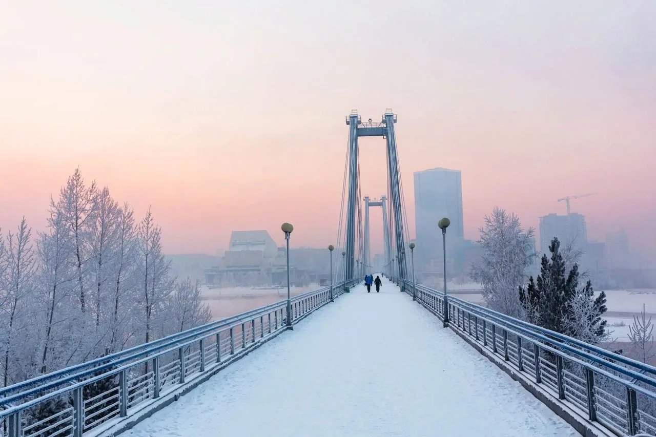 🌨 Погода в Красноярске на 12 января
