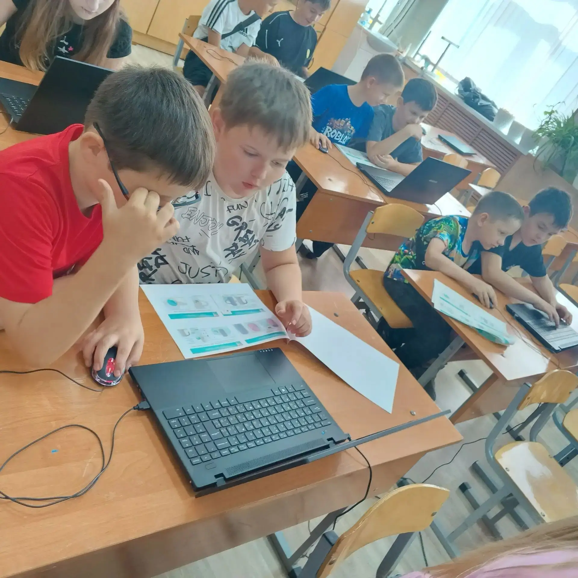 💻Мир современных технологий для ребят из отрядов «Эколята», «Земляне» и «Умельцы» МБОУ  СОШ  5 им. 