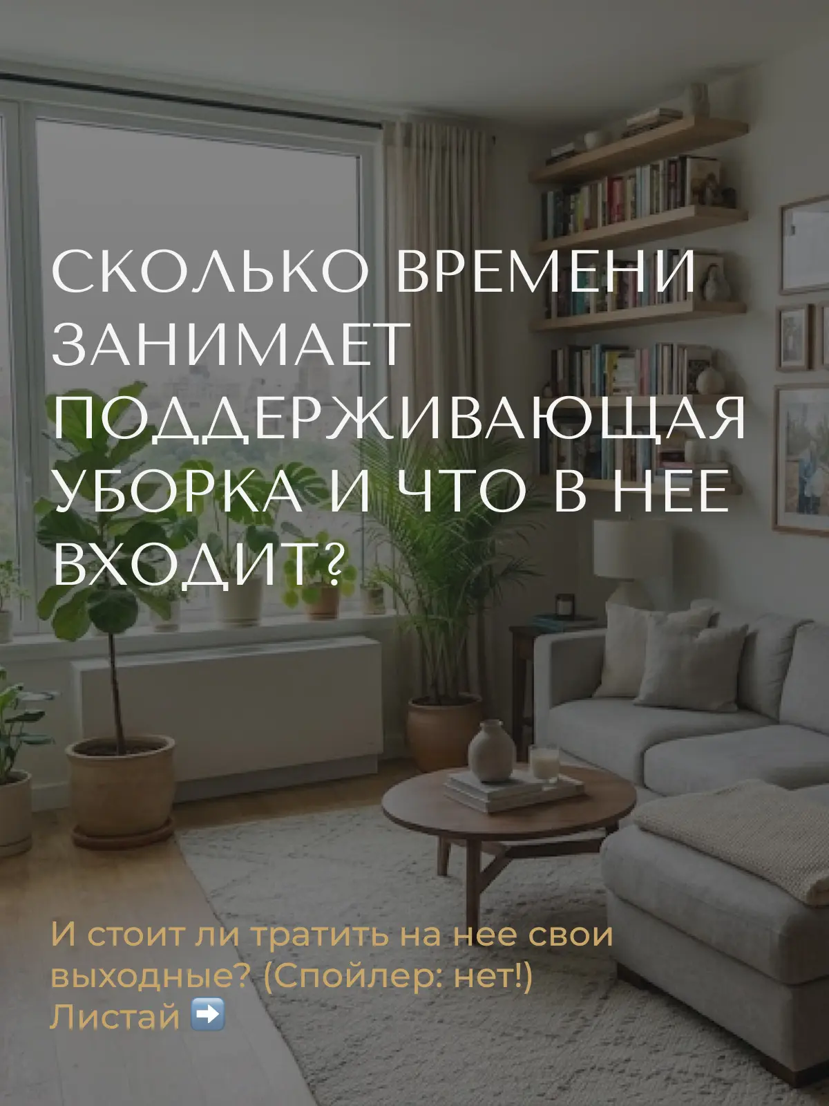 Сколько времени длится поддерживающая уборка и что в неё входит?