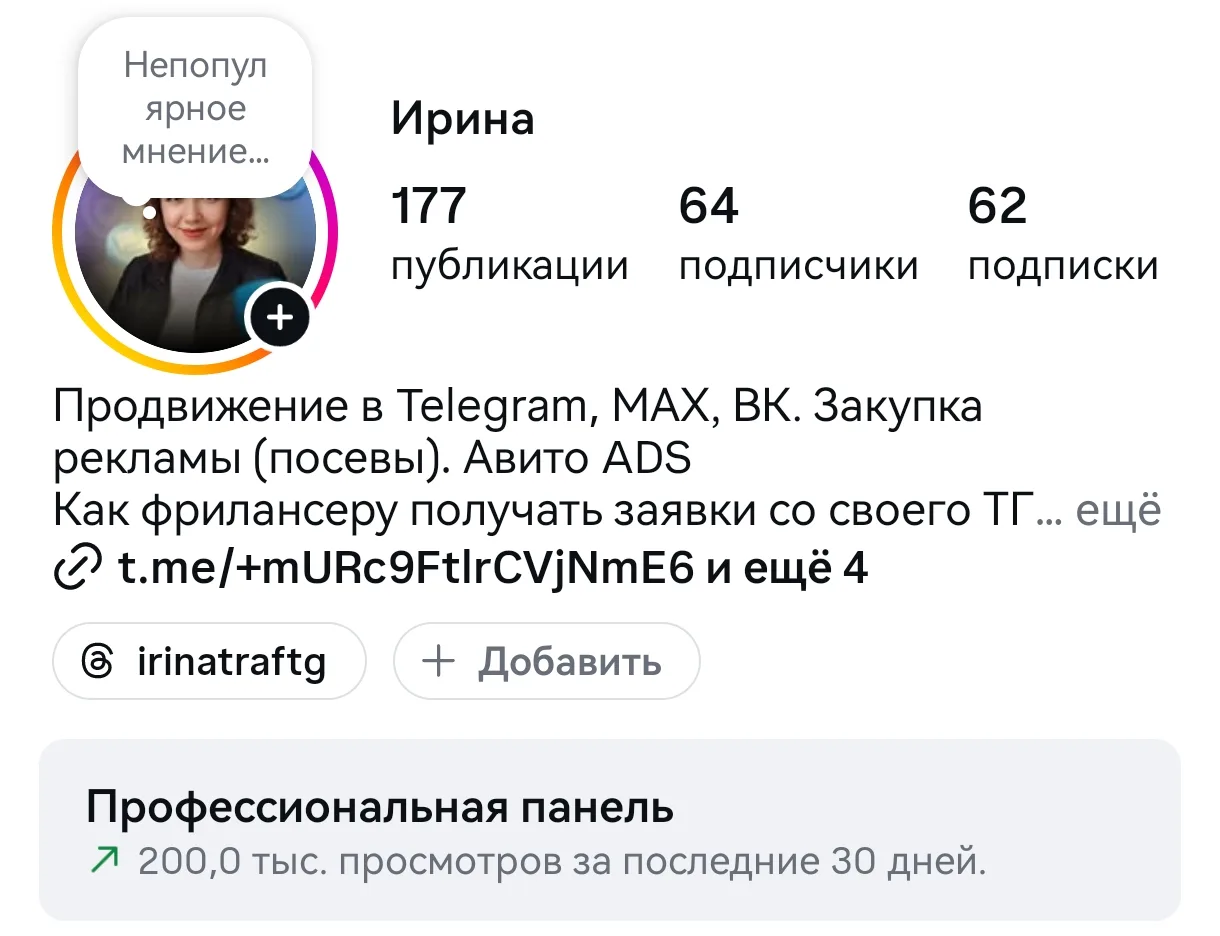 200 тыс. просмотров и +50 новых подписчиков за 3 недели