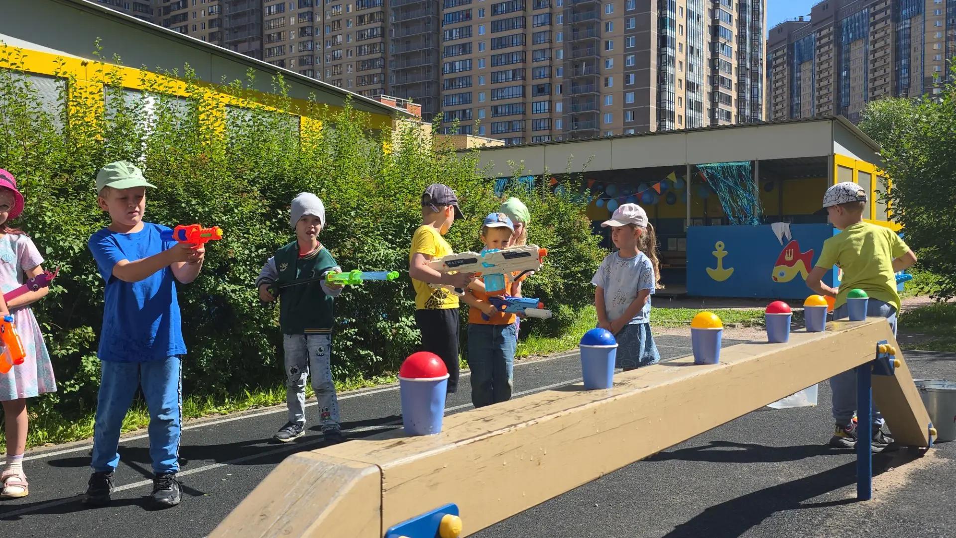 День Нептуна прошел в нашем детском саду.
