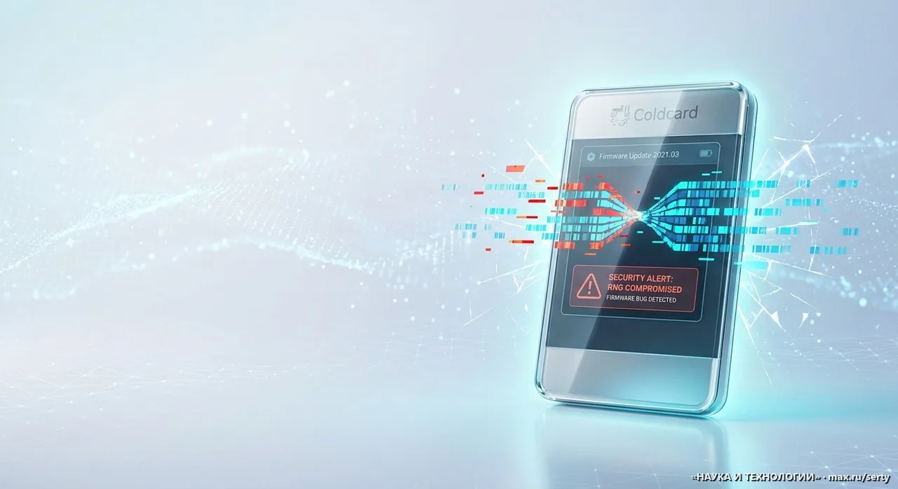 ⚠️ Хакеры вскрыли тысячи Coldcard-кошельков через баг пятилетней давности