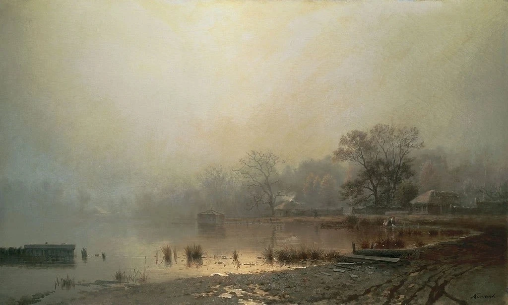 "Туман. Красный пруд в Москве осенью", 1871 г.