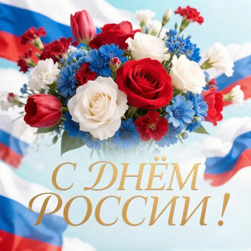 Уважаемые подписчики, поздравляем вас с наступающим праздником, С ДНЁМ РОССИИ! 
Богата наша страна з