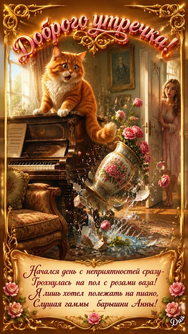 🌞🎉 Чудесного утра! Везения и хорошего настроения!