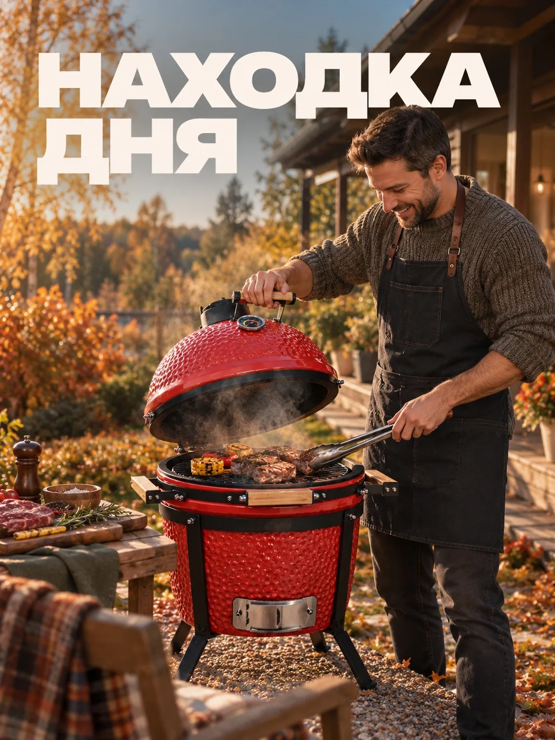 🔥 Находка дня — гриль-камадо
