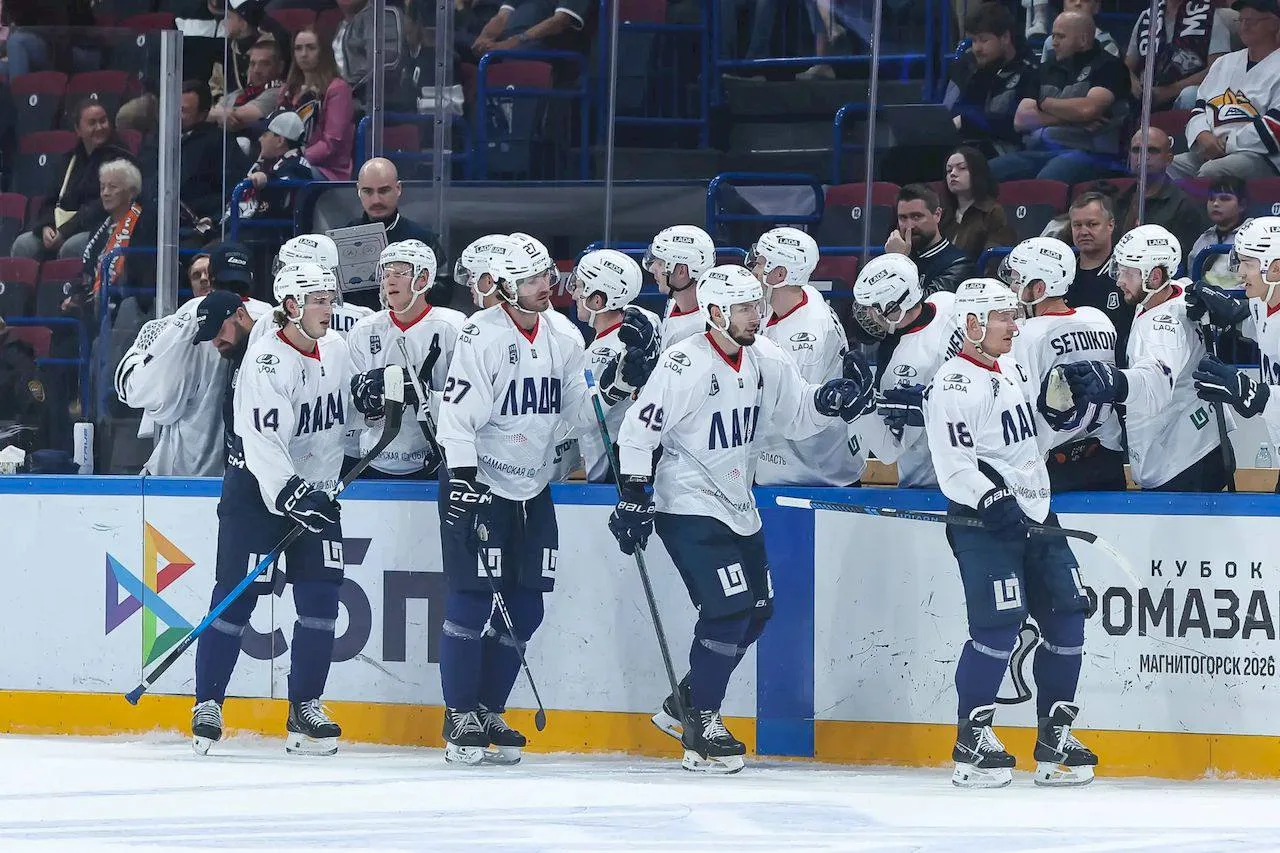 🏒Тольяттинская «Лада» победила «Трактор» на мемориале Ромазана в Магнитогорске