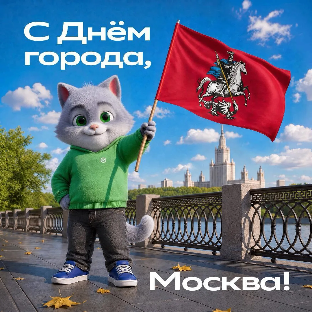 МОСКВА, С ДНЁМ РОЖДЕНИЯ! 🎉