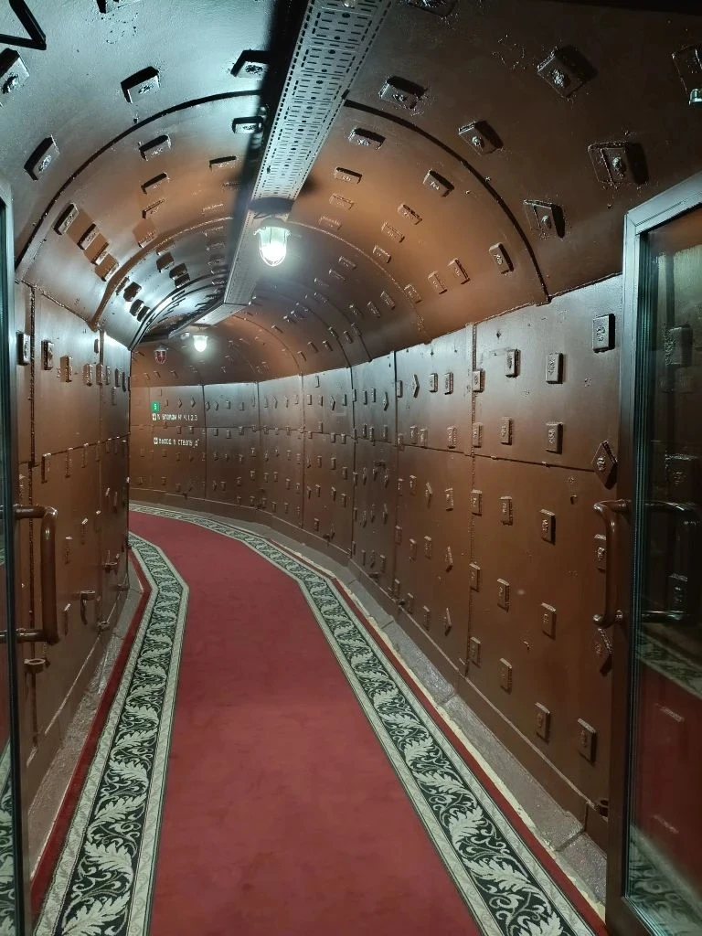 Экскурсия в бункер  На каникулах ученики 7А класса отправились в историческое путешествие во времена