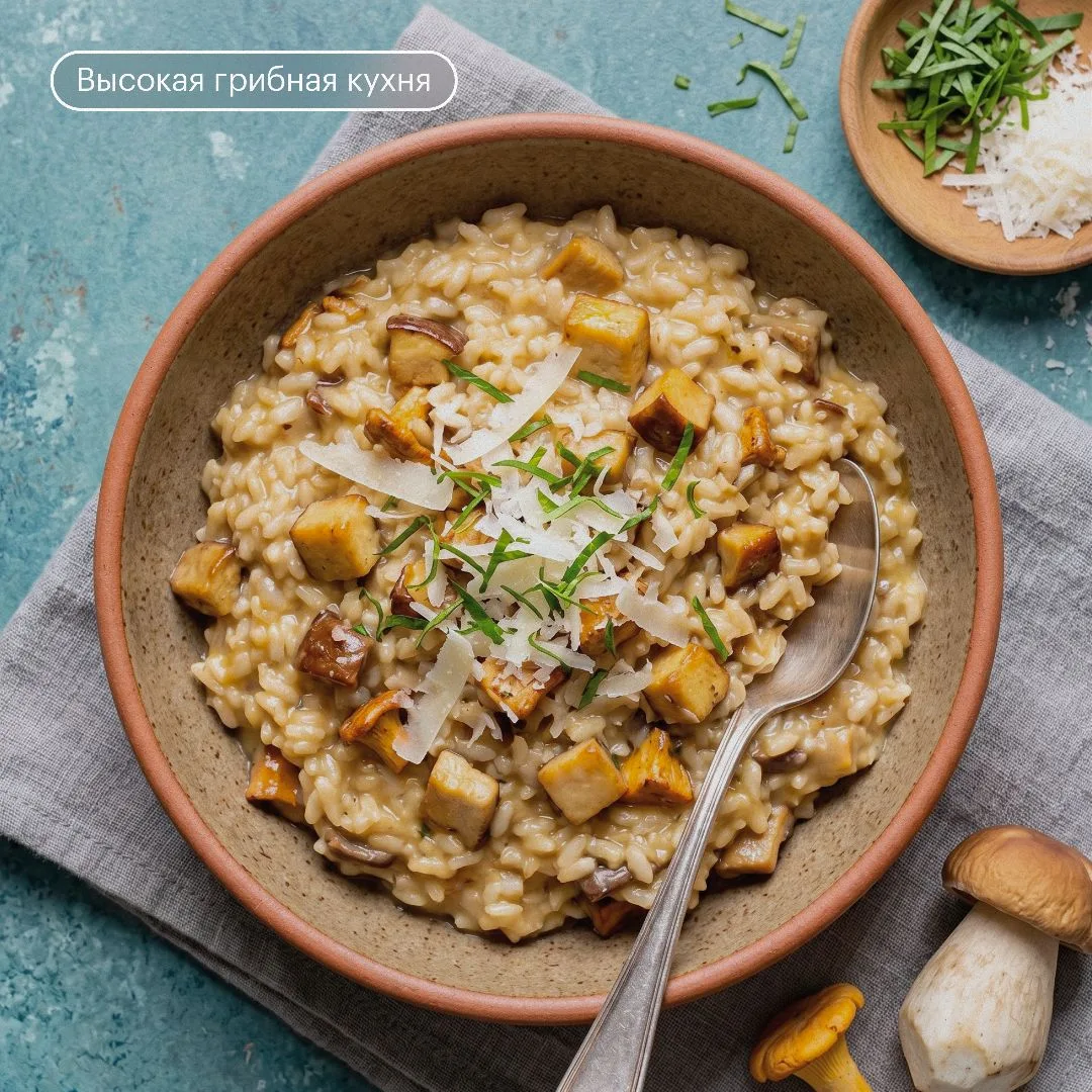 Грибная высокая кухня с Михаилом Вишневским