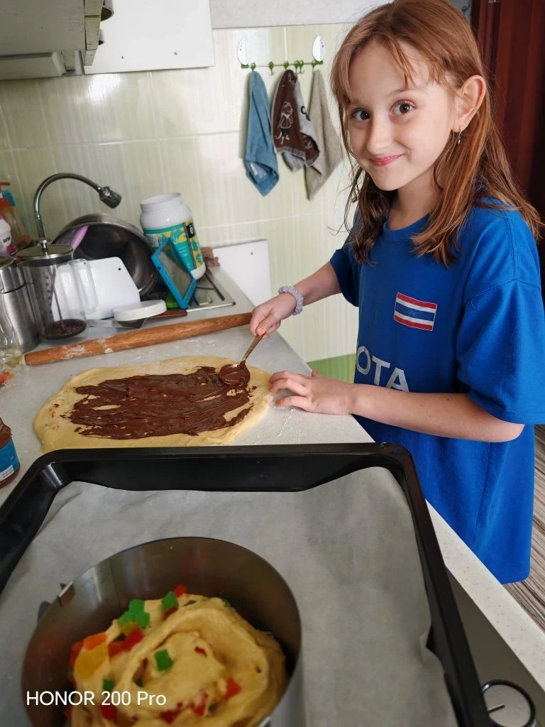 🥚Челлендж "Подготовка к Пасхе" 🥮  Ученица 3а класса Марахова Евгения.