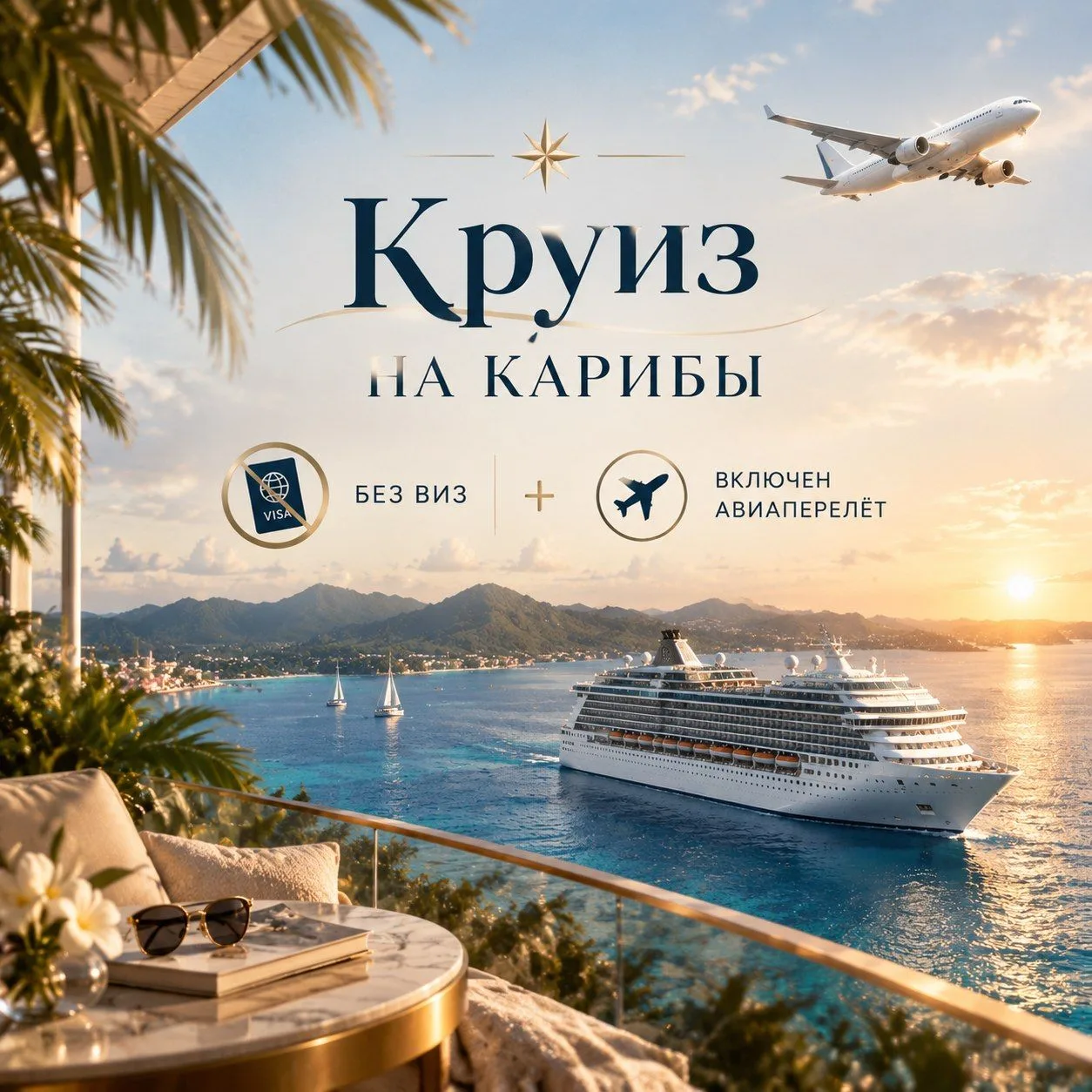Круиз на Карибы с русской группой: новая дата🌴
