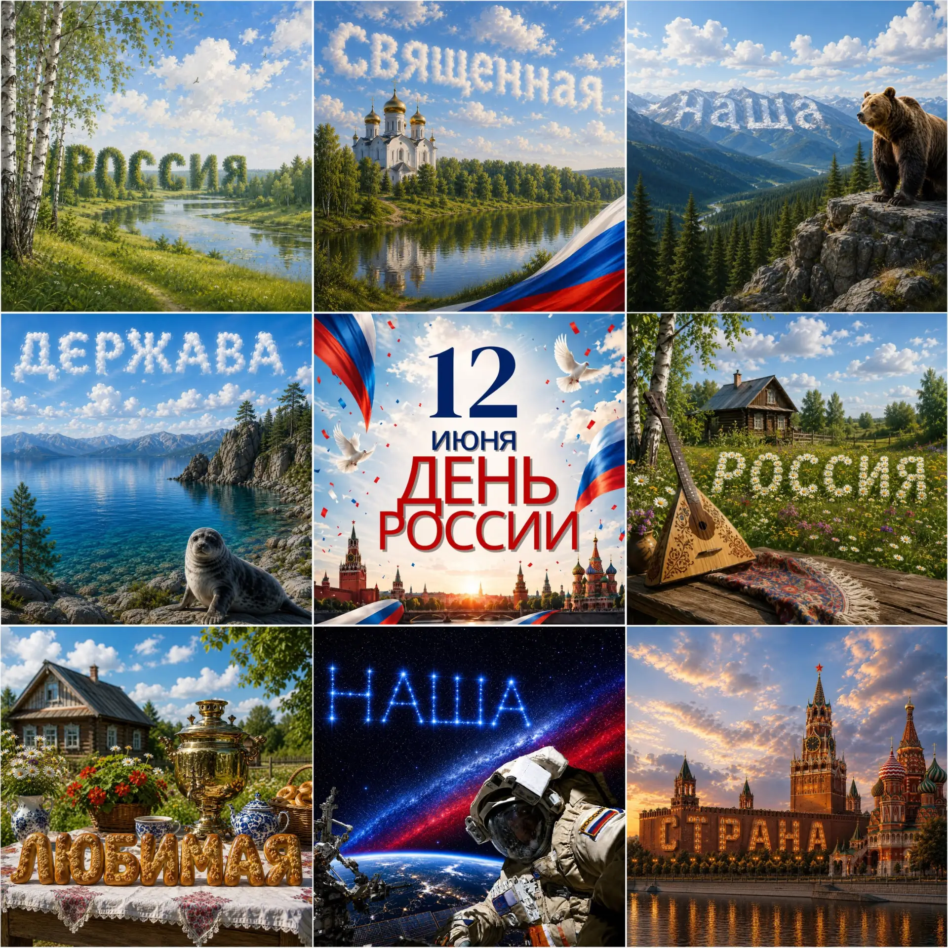 🇷🇺 12 июня — день, который объединяет миллионы людей от Калининграда до Камчатки.