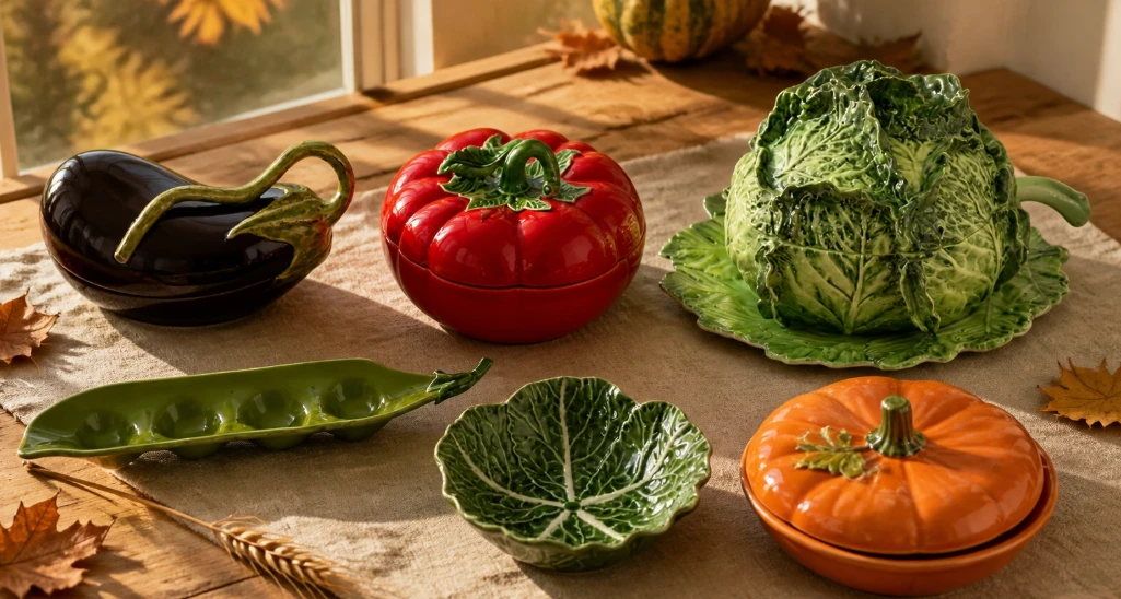 🍅 Овощи на столе: керамические акценты для яркой сервировки