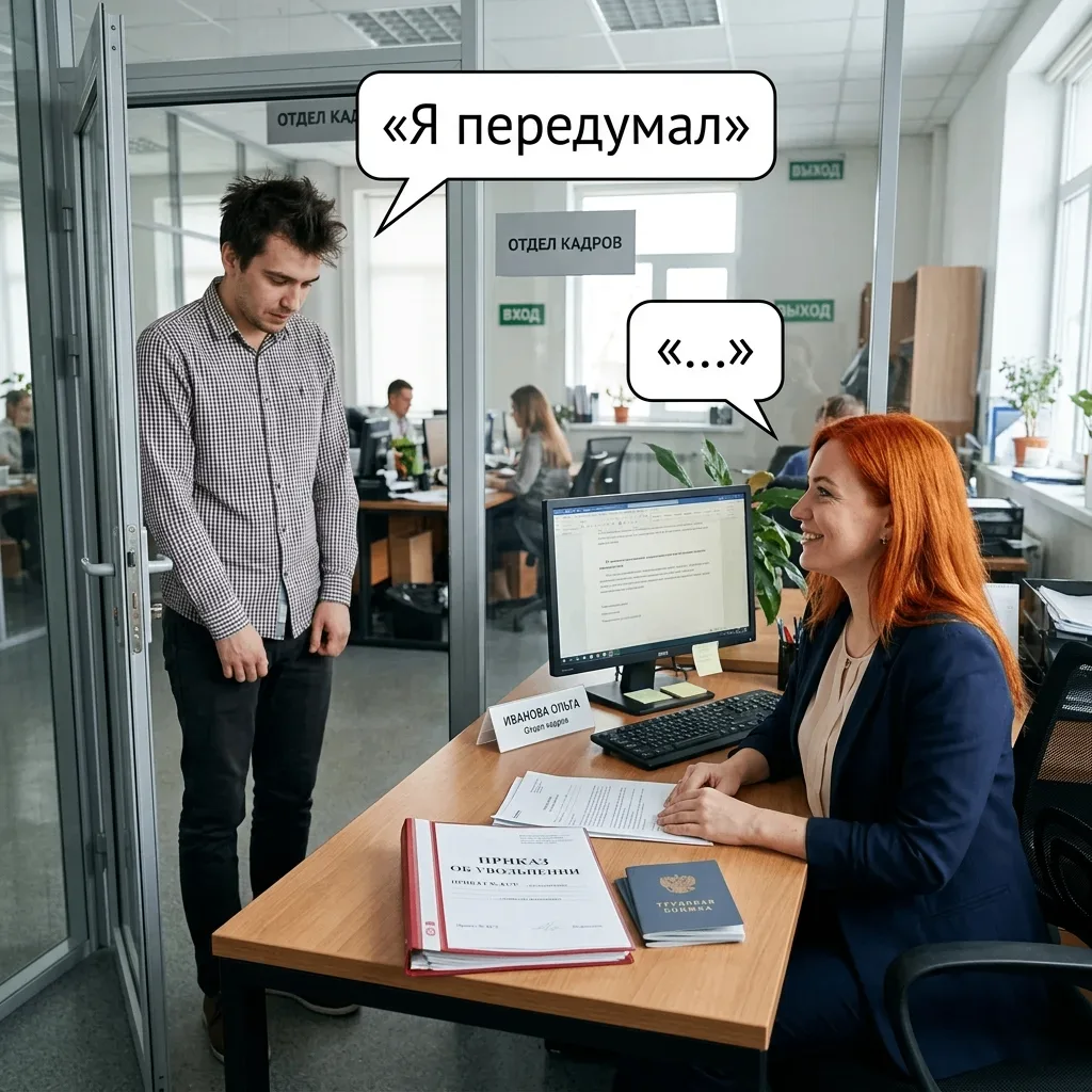 Такое бывает чаще, чем хотелось бы. Что делать, если работник отзывает заявление в посл...