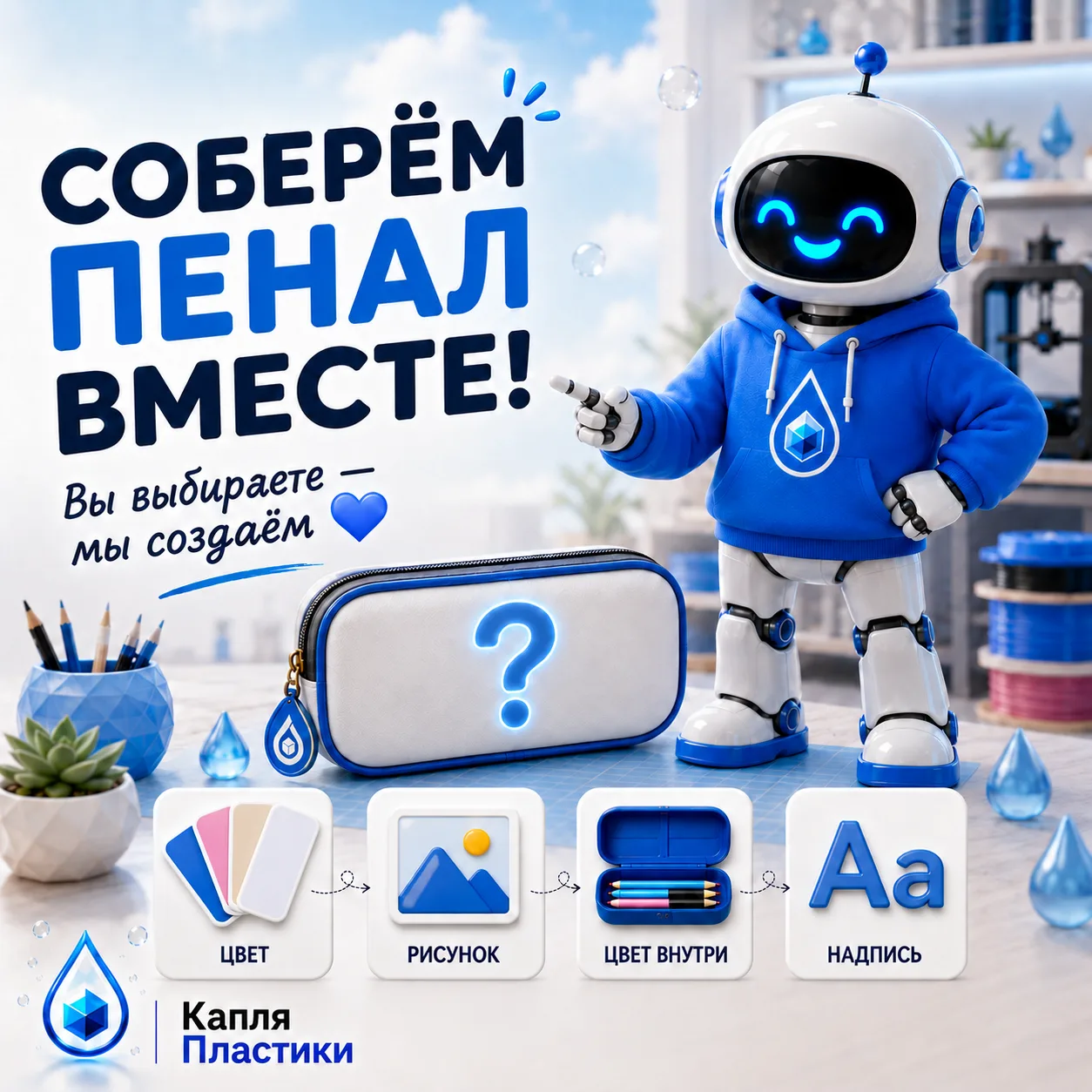 🎒 СОБЕРЁМ ПЕНАЛ ВМЕСТЕ!