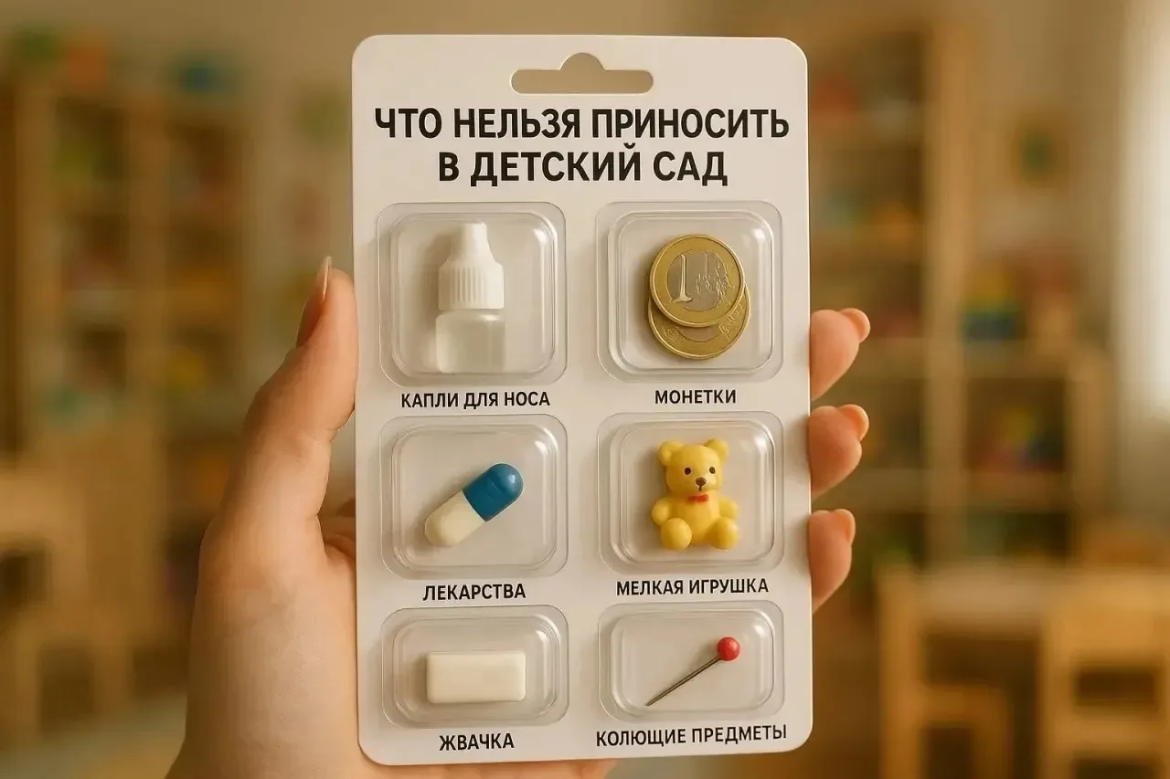 Запрещенные предметы в детском саду