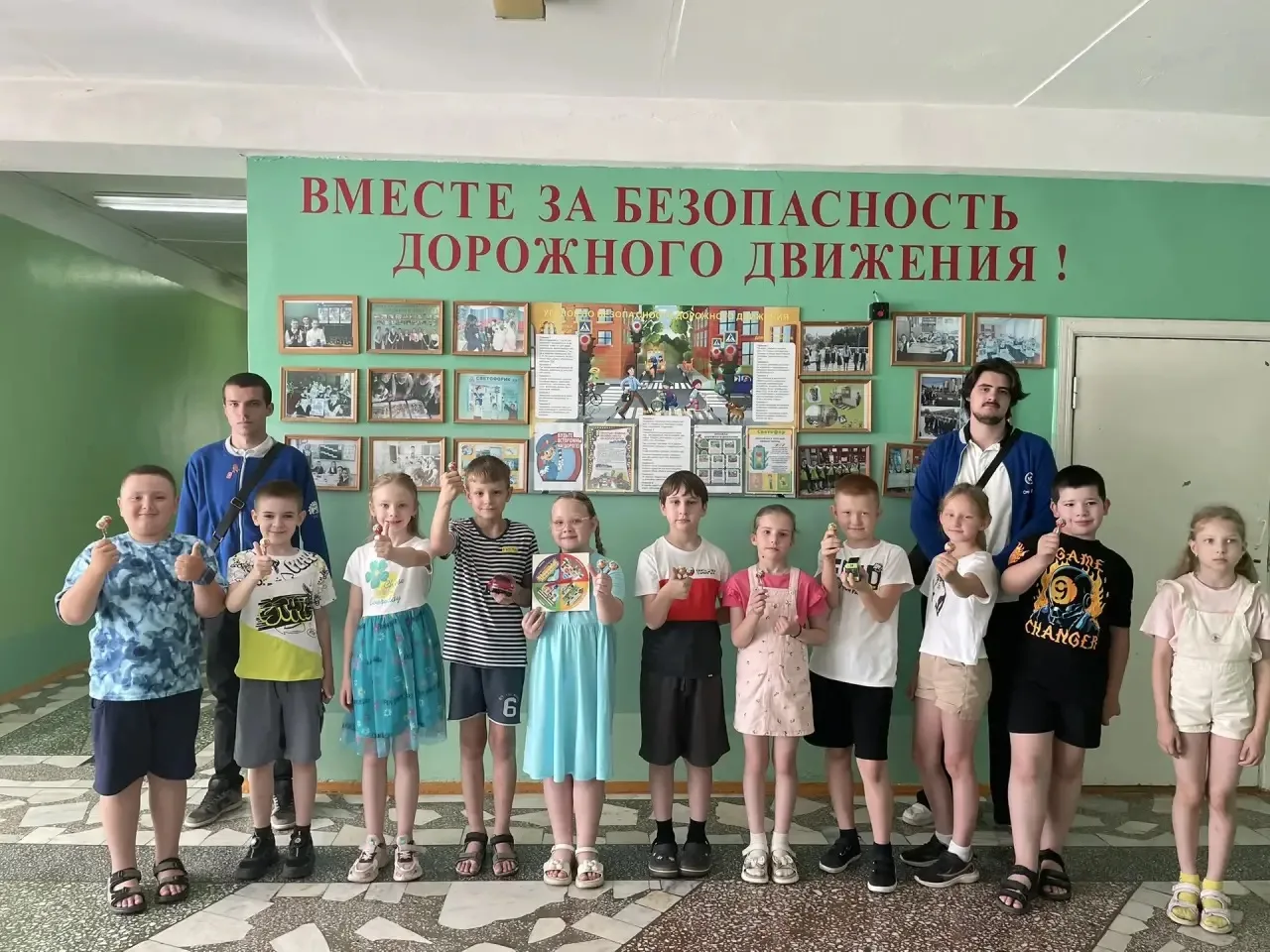 Сегодня в  7 отряде прошло тёплое и познавательное мероприятие — к ребятам в гости приехали студенты