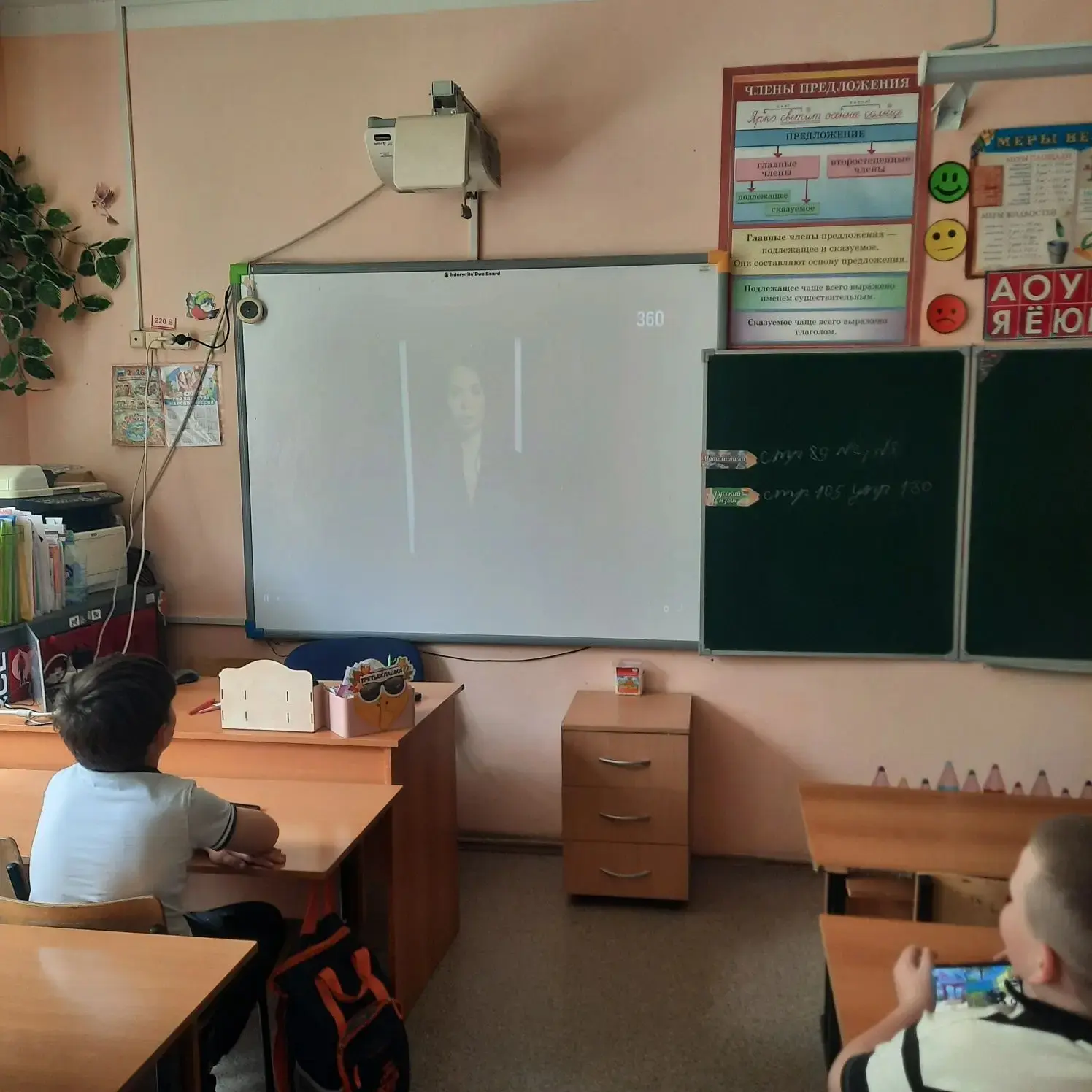 В 3 «Б» классе  прошёл просмотр  ключевого выпуска: "Профилактика вовлечения несовершеннолетних в пр