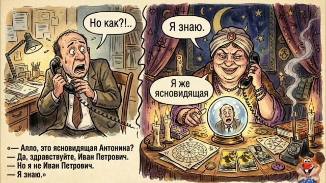 Анекдотик для бодрого настроения!
