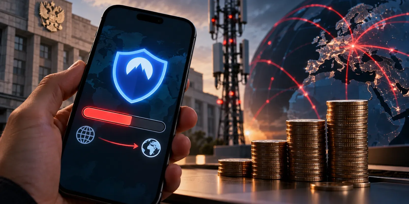 ↗️ СМИ: Минцифры возобновило обсуждение введения платы за трафик через VPN