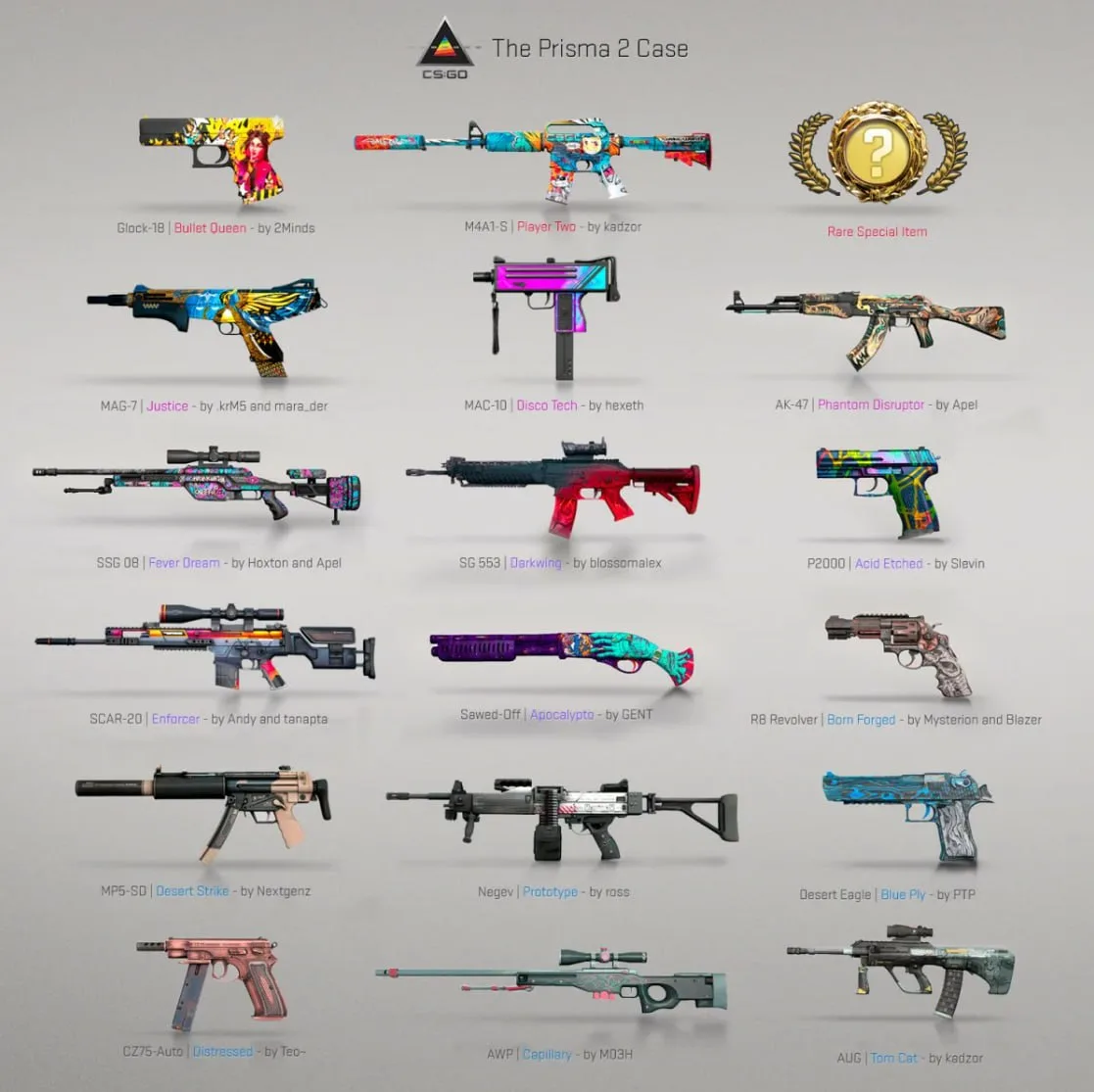 Суд при разводе может разделить скины из Counter-Strike.