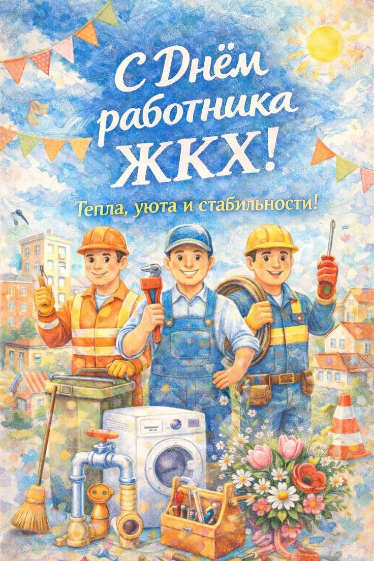 🎉Сегодня День работников ЖКХ!!!
