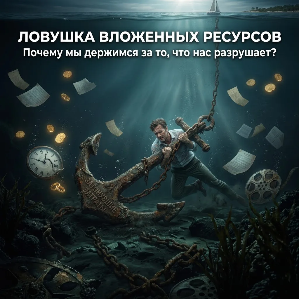 Ловушка вложенных ресурсов: почему мы держимся за то, что нас разрушает?