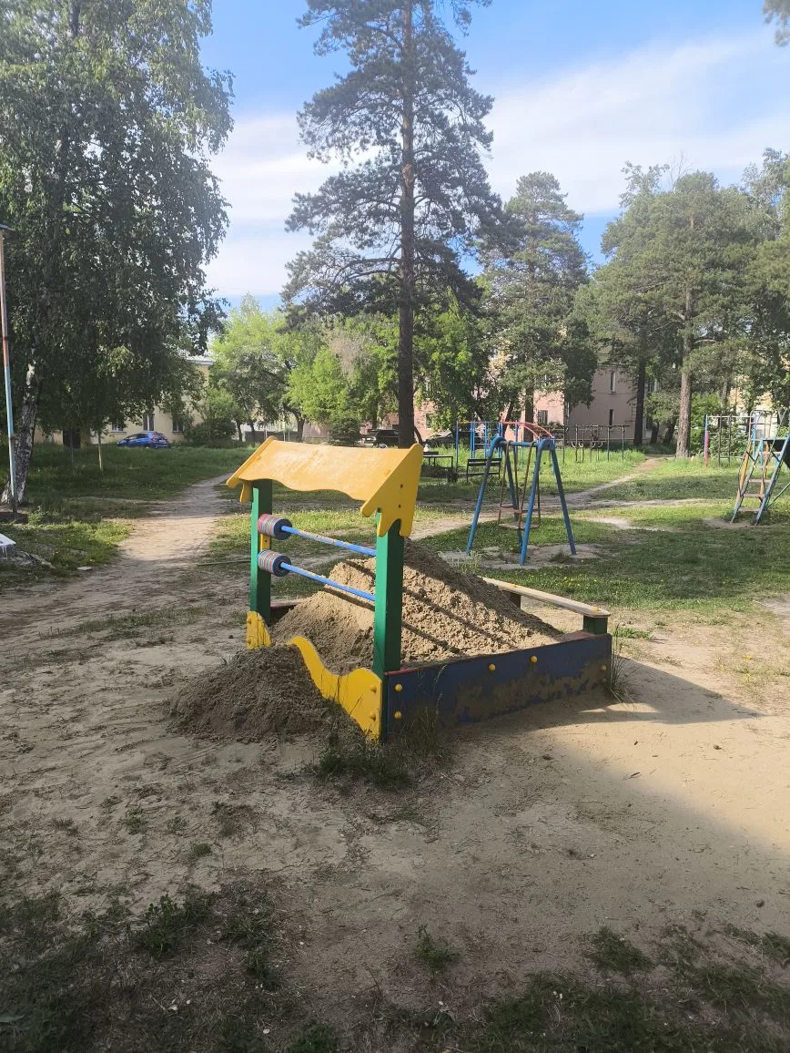 Песочница - место, где детство становится ярче!
Маленькая радость нашим детям на территории обслужив