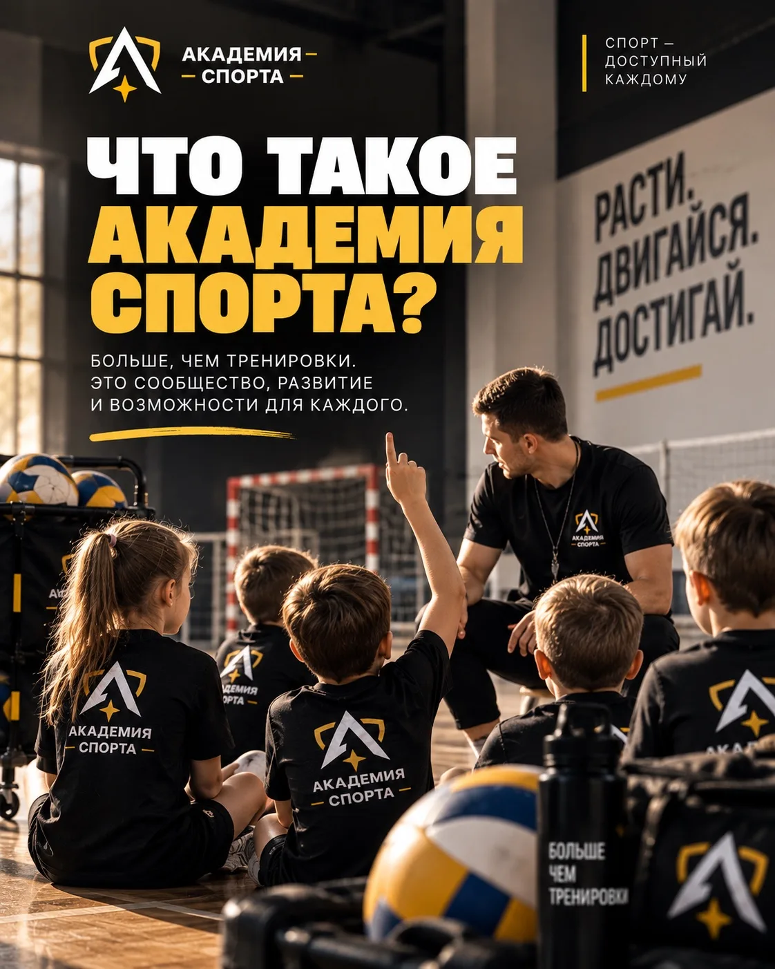 ЧТО ТАКОЕ АКАДЕМИЯ СПОРТА?