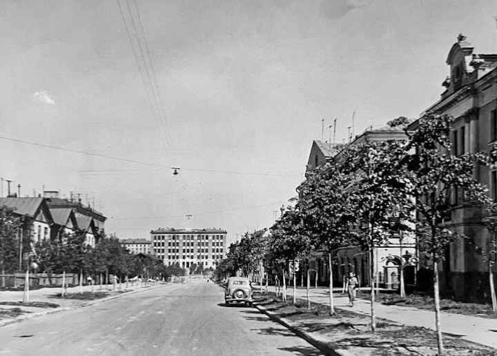 6-я Парковая улица, 1953 год.