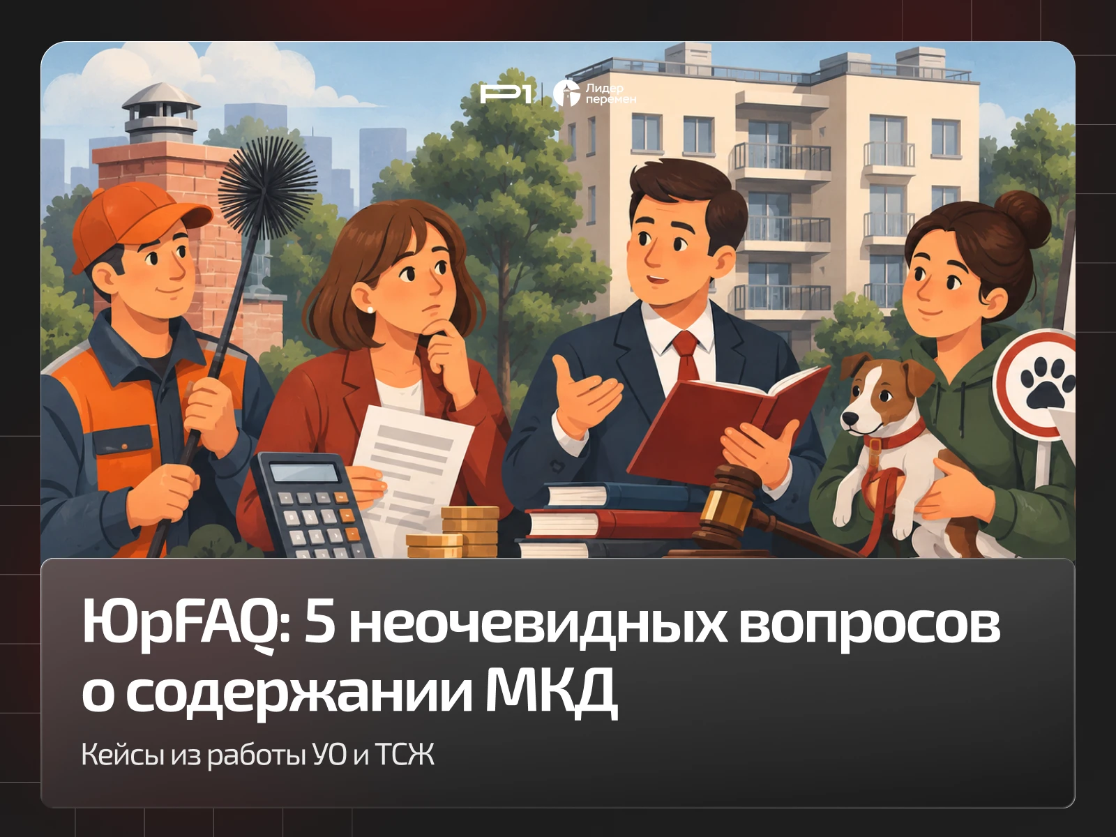 ✅ ЮрFAQ: 5 неочевидных вопросов о содержании МКД