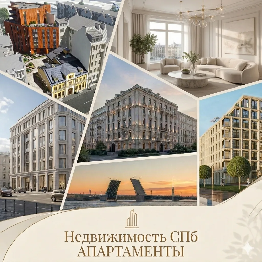 ИНВЕСТИРУЙТЕ В БУДУЩЕЕ С АПАРТАМЕНТАМИ В СЕРДЦЕ ПЕТЕРБУРГА!