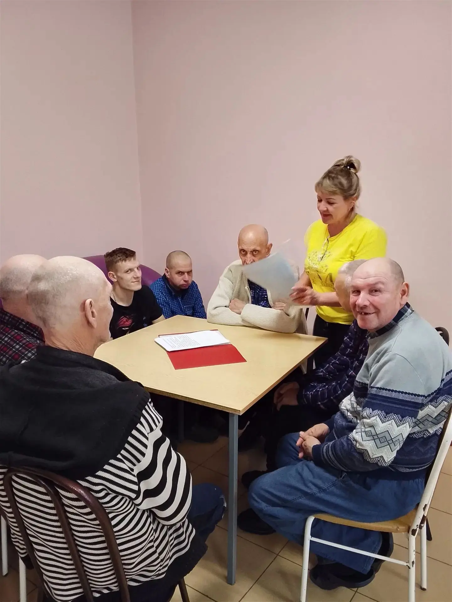 Занятие по социально-бытовой адаптации