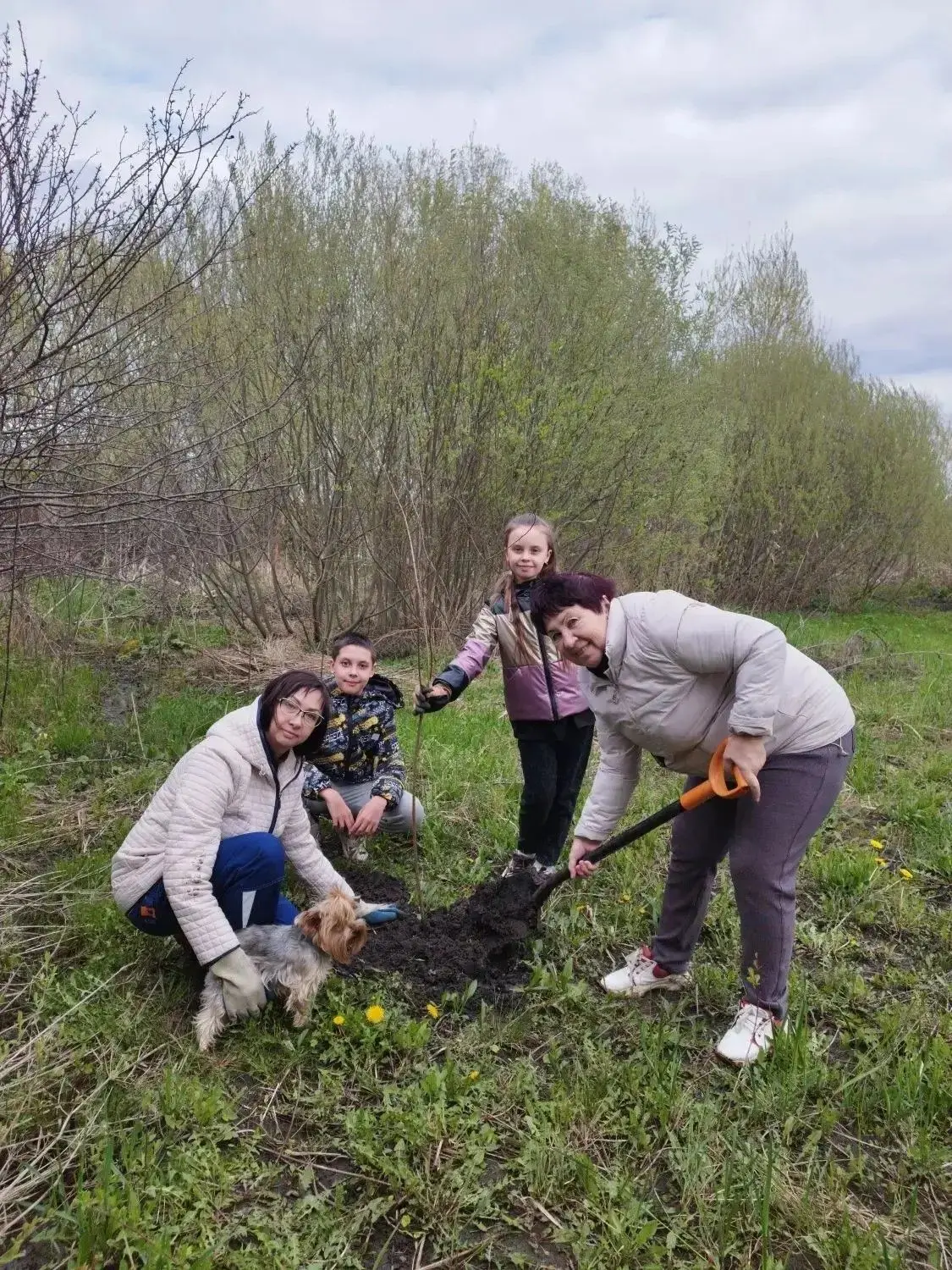 Ученица 3 «Д» класса Ксения Удовенко приняла участие в ежегодной Всероссийской акции «Сад — связь по