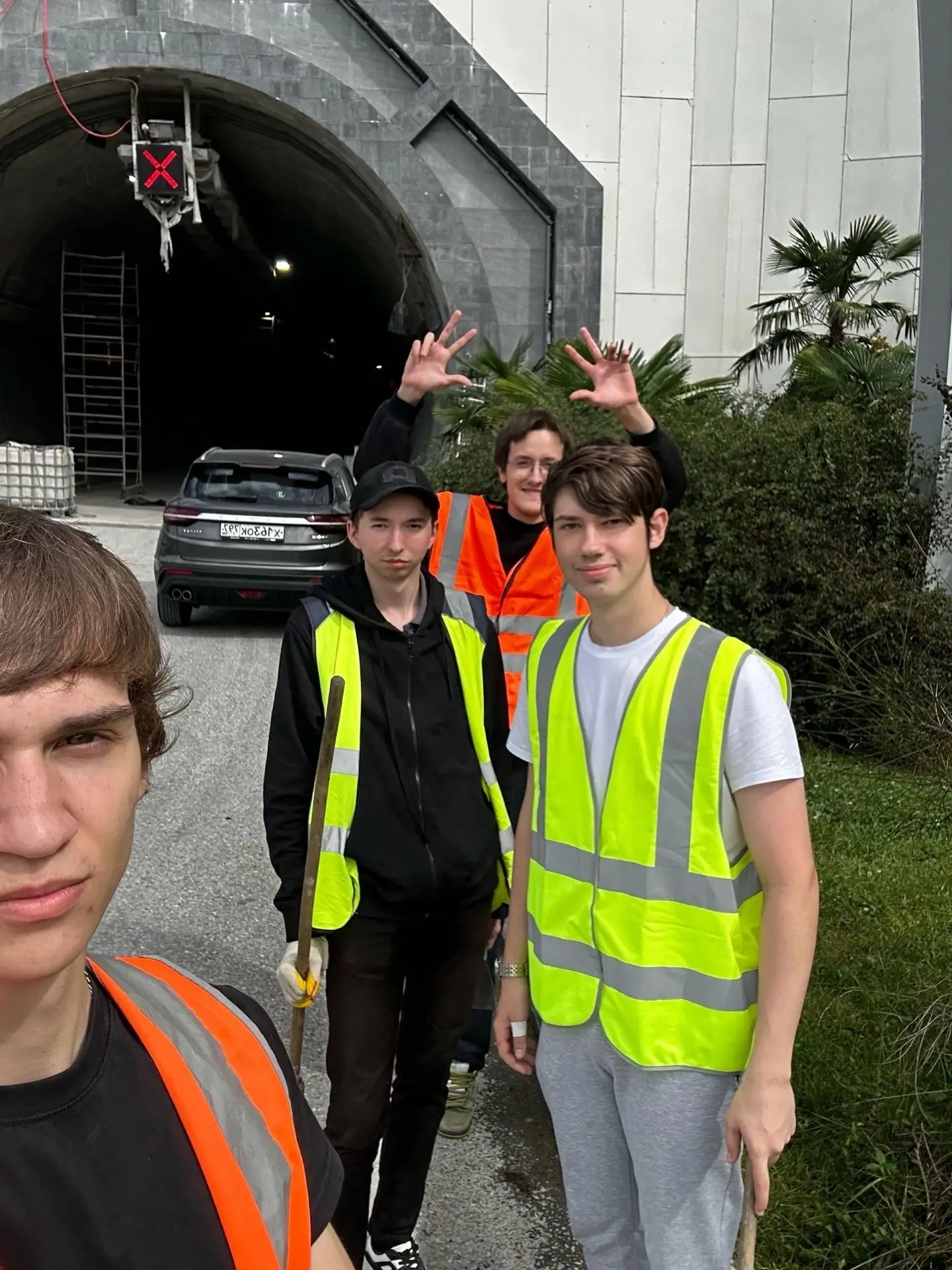 На связи студенты-дорожники! 🚧